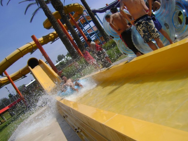 Diviertete en el agua